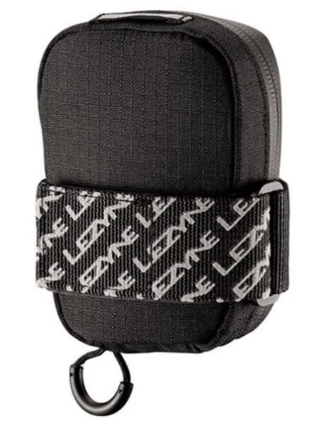 Lezyne Road Caddy in black colour with strap mount