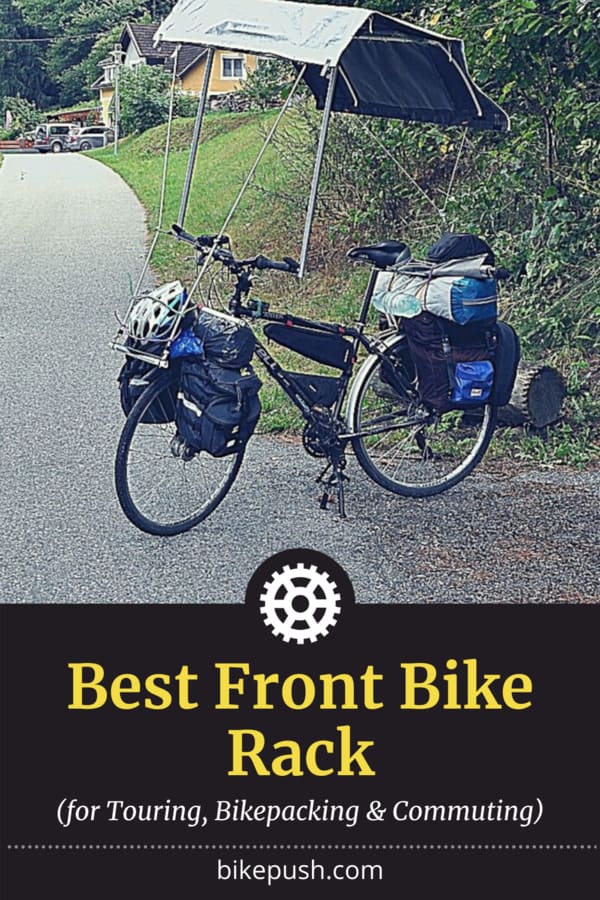 Pinterest Pin for Best Front Bike Rack