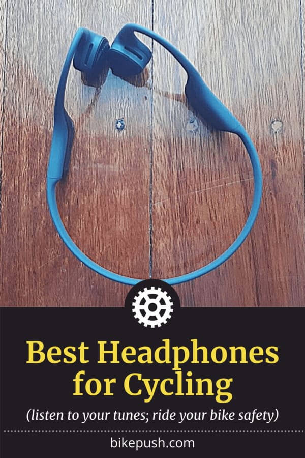 Best Headphones For Cycling - Pinterest Pin