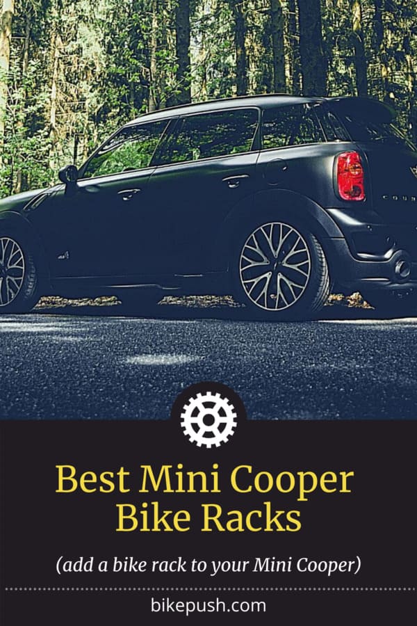 Pinterest Pin for Best Mini Cooper Bike Racks