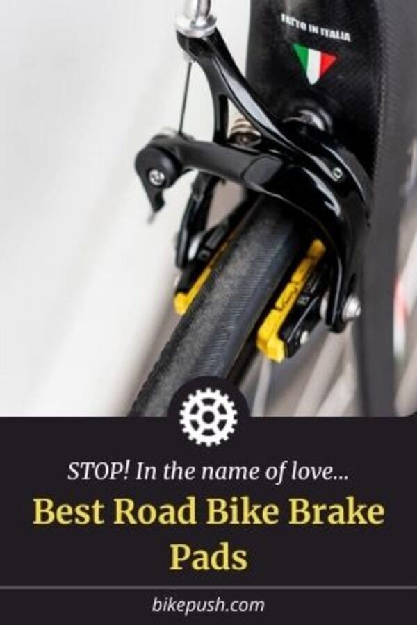 Pinterest Pin for Best Road Bike Brake Pads