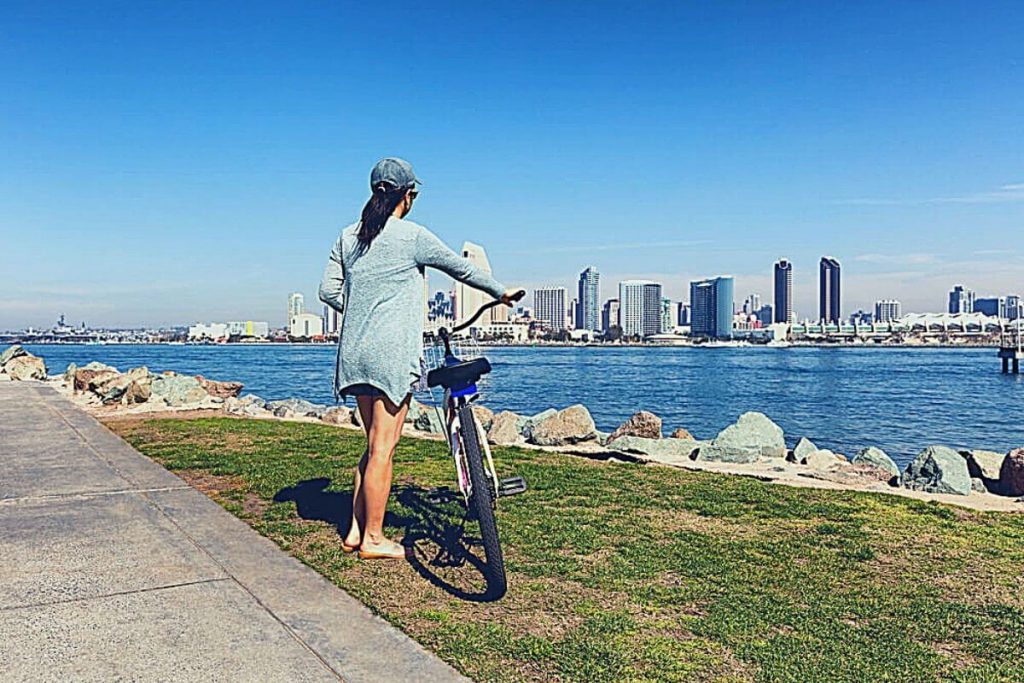 Biking In San Diego, California