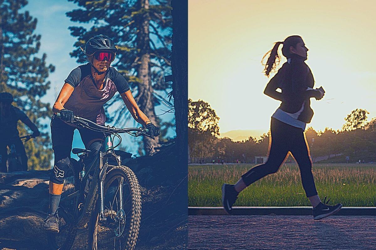 Cycling Vs. Running