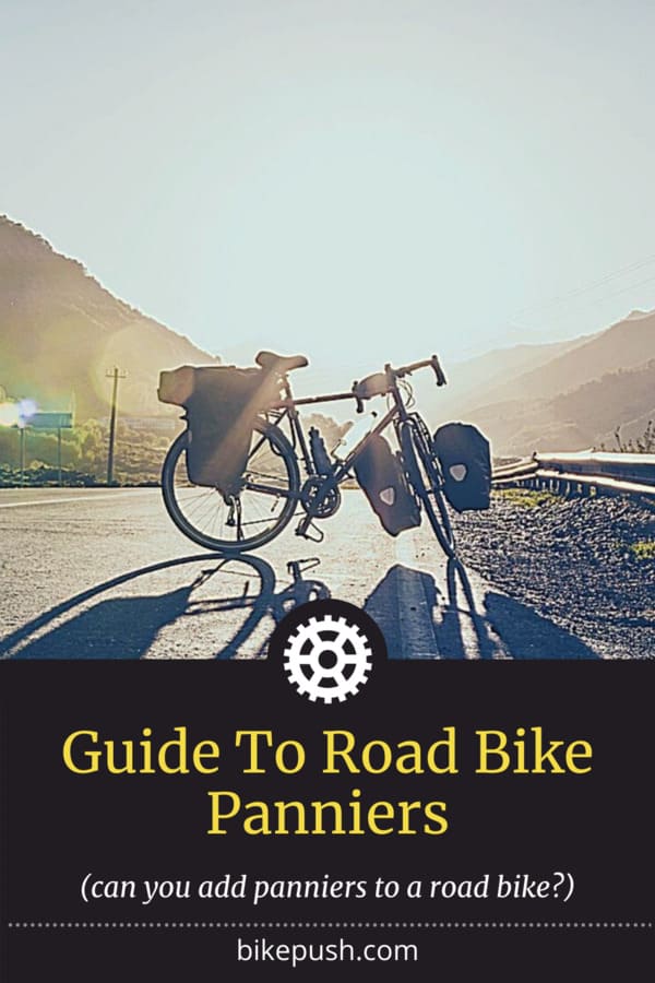 Guide To Road Bike Panniers - Pinterest Pin