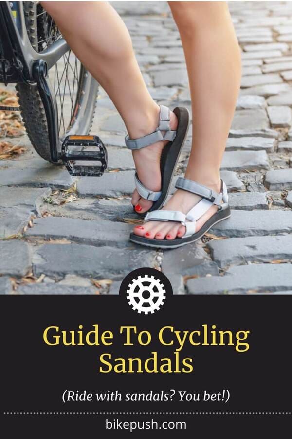Guide To Cycling Sandals - Pinterest Pin