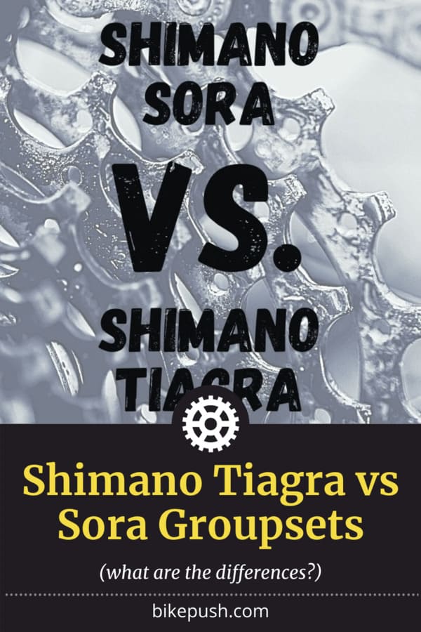Pinterest Pin for Shimano Sora Vs Tiagra Groupsets