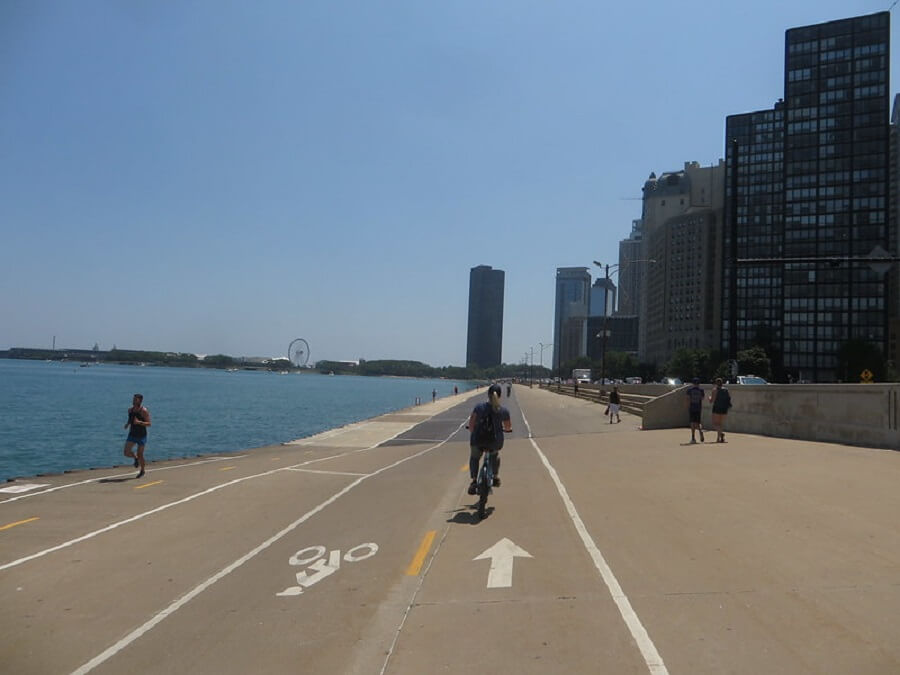 People doing outdoor activities in Lakefront Trail - Flickr Image