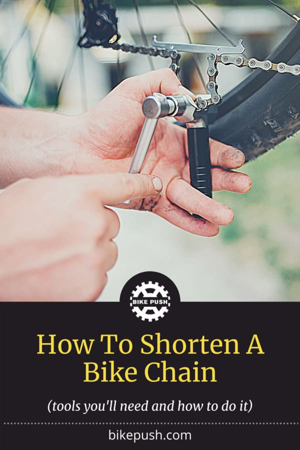 How To Shorten A Bike Chain - Pinterest Pin Small Image