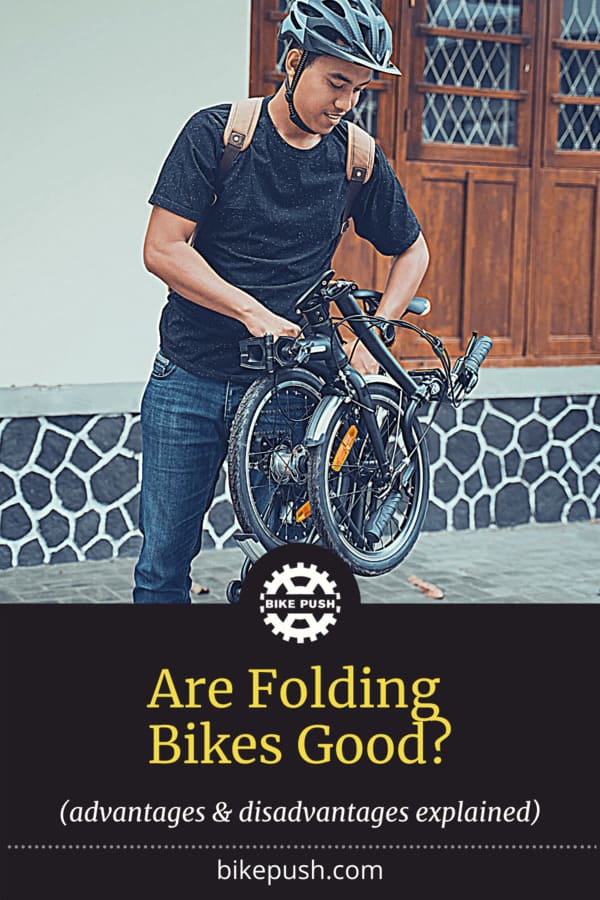 Are Folding Bikes Good? Pros and Cons Explained - Pinterest Pin small image