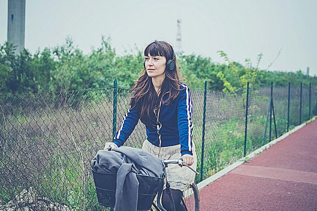 Biking With Headphones