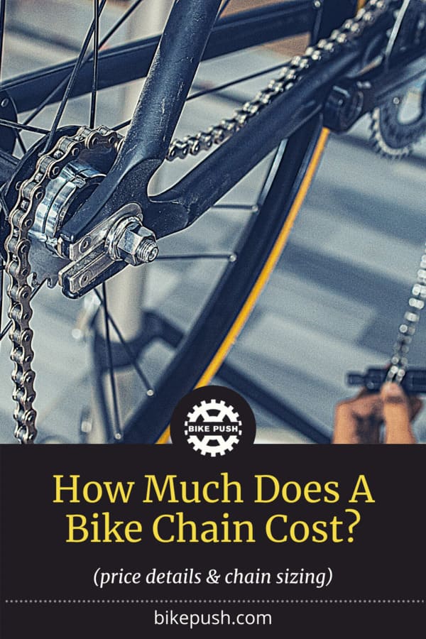 How Much Does A Bike Chain Cost? - Pinterest Pin small image