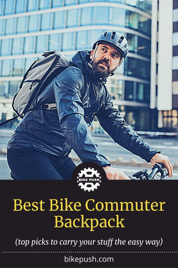Best Bike Commuter Backpack - Pinterest Pin small image