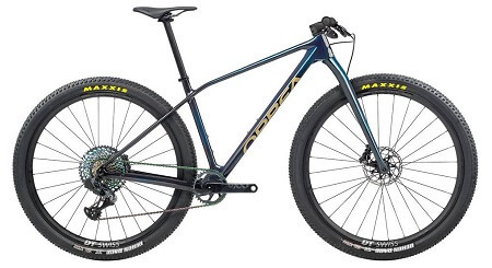 Orbea Alma M-Ltd in Golden Blue and Carbon Color