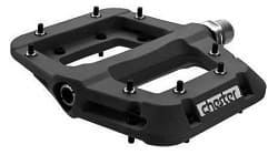 Race Face Chester Composite Flat Pedals in Black Color