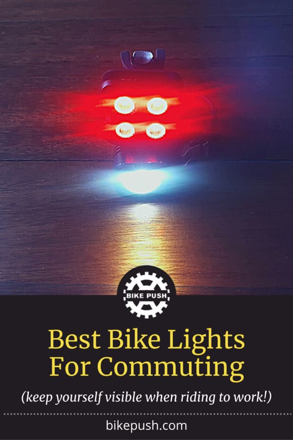 Best Bike Lights For Commuting - Pinterest Pin Small Image