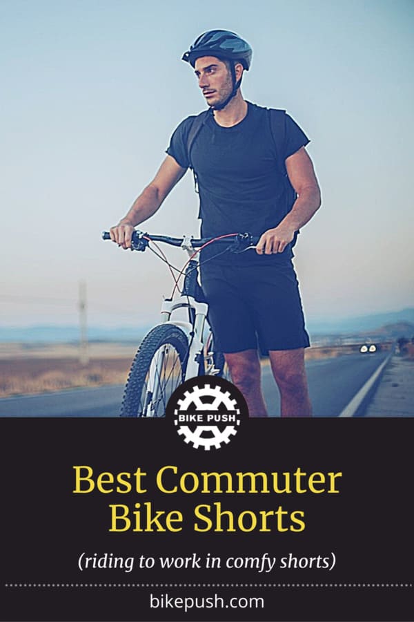 Best Commuter Bike Shorts - Pinterest Pin Small Image