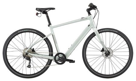 Cannondale Quick Neo SL 2 Electric Bike in Sage Gray color