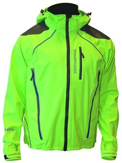 Showers Pass Men’s Refuge Jacket in Neon Green color