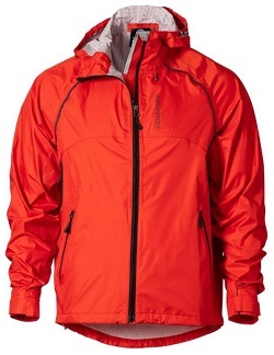 Showers Pass Syncline CC Men’s Cycling Jacket in Firecracker color