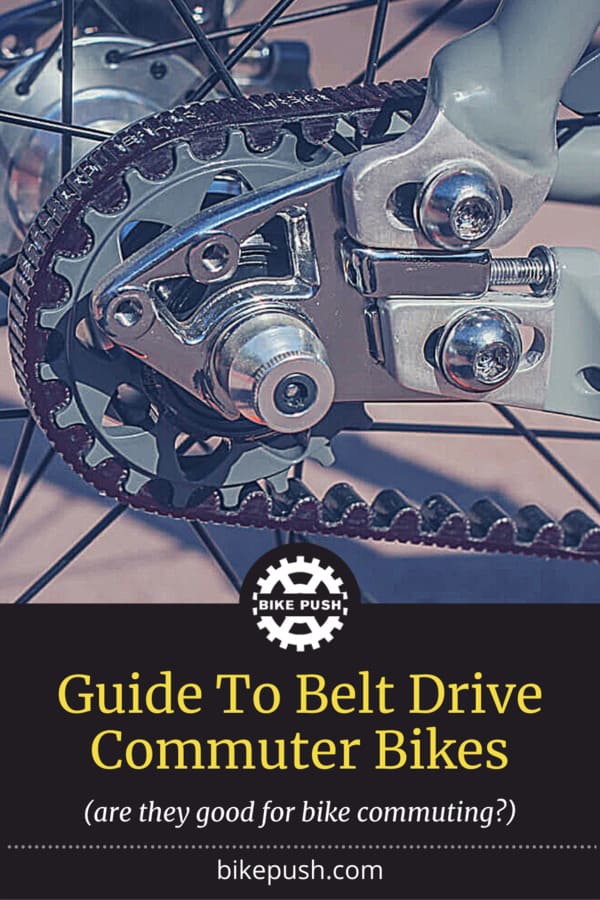 Guide To Belt Drive Commuter Bikes - Pinterest Pin Small Image