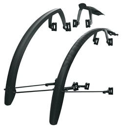 SKS Speedrocker Gravel Fender Set in Black color
