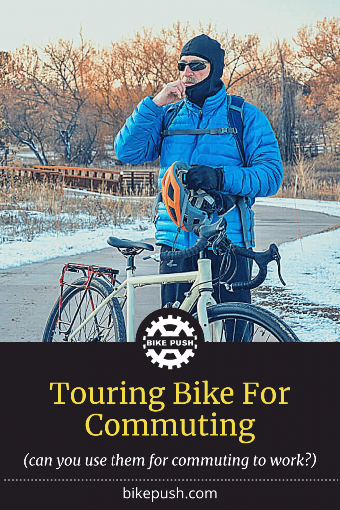 Can I Use A Touring Bike For Commuting? - Pinterest Pin Small Image