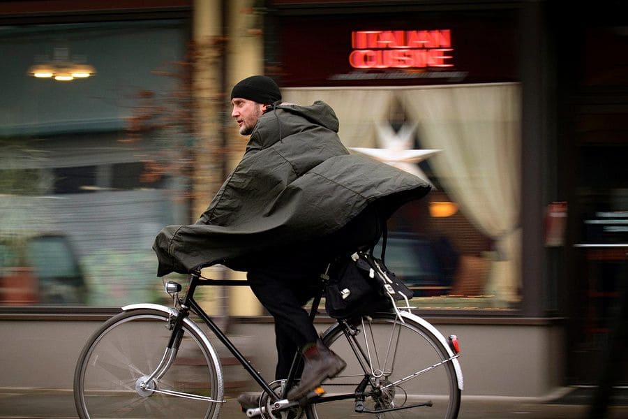 Clever Cycles rain capes