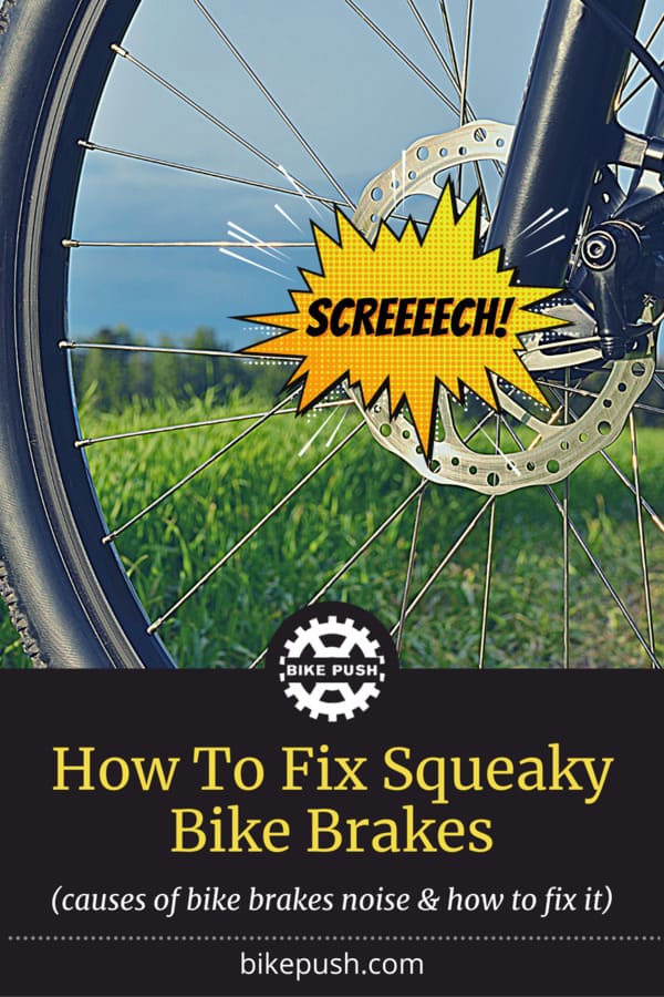 How To Fix Squeaky Bike Brakes - Pinterest Pin Small Image