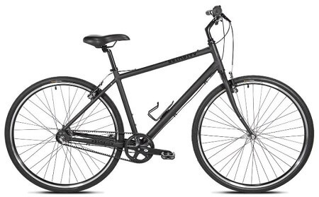 Priority Bicycles Classic Plus (Gotham Edition) Urban Bike in All Black color