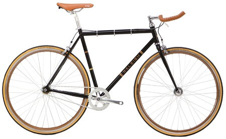 Raleigh Propaganda Single-Speed Road Bicycle in Black color