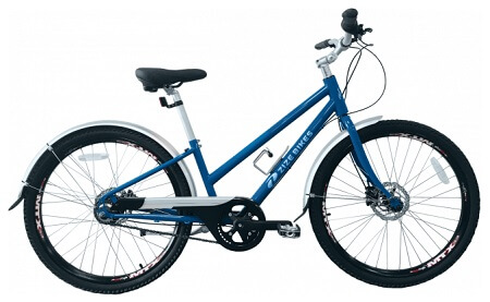 Zize Bikes Time of Your Life 3.0 Urban Bike in Atlantic Blue color