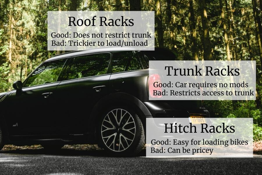 Mini Cooper car rack type guide