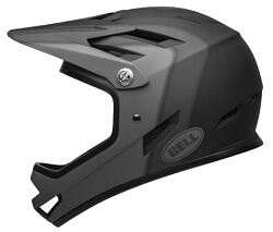 Bell Sanction Mountain Bike Helmet in Black Presences color
