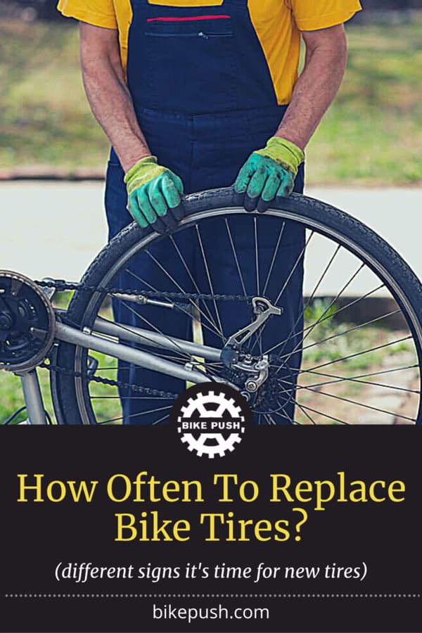 How Often To Replace Bike Tires? - Pinterest Pin Small Image