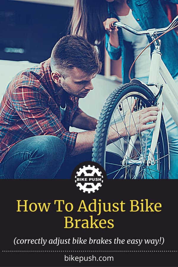 How To Adjust Bike Brakes - Pinterest Pin Small Image