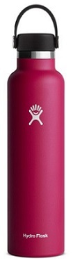 Hydro Flask Standard-Mouth Vacuum Water Bottle with Flex Cap in Snapper color variant