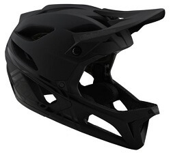 Troy Lee Designs Stage MIPS Bike Helmet in Stealth Midnight color