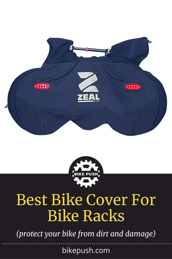 Best Bike Cover For Bike Racks - Pinterest Pin Small Image