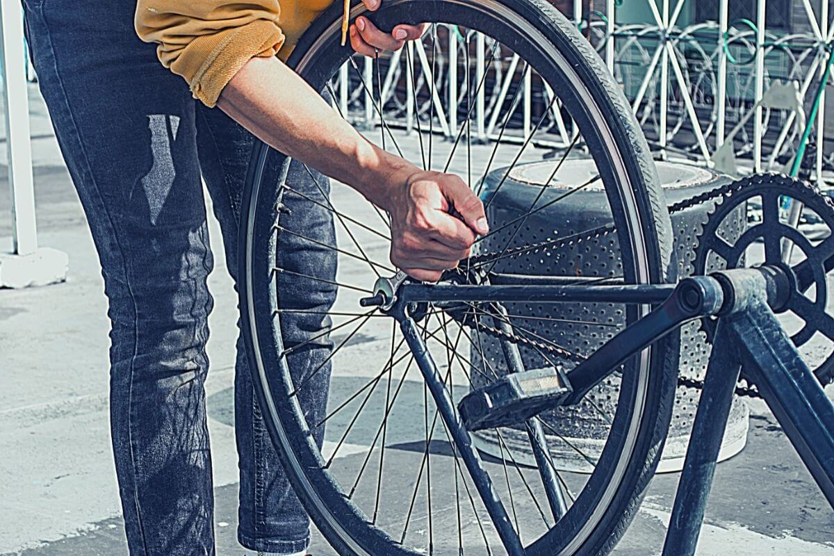 How To Remove A Rear Bike Wheel With No Quick Release