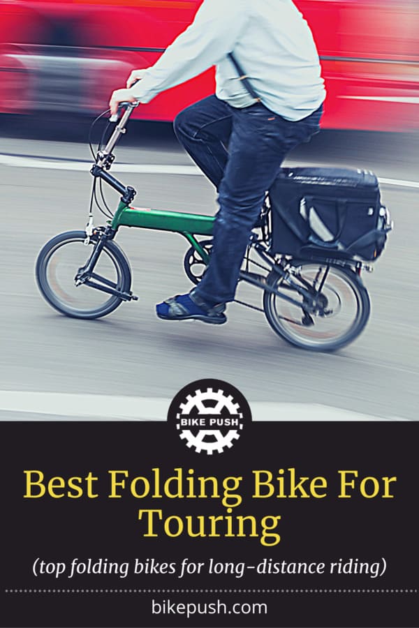 Best Folding Bike For Touring - Pinterest Pin Small Image