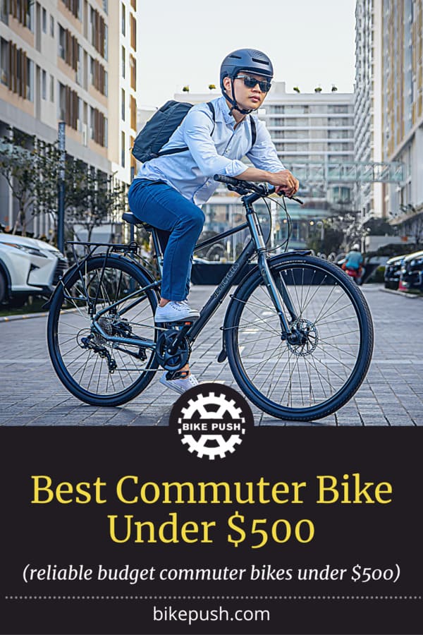Best Commuter Bike Under $500 - Pinterest Pin Small Image