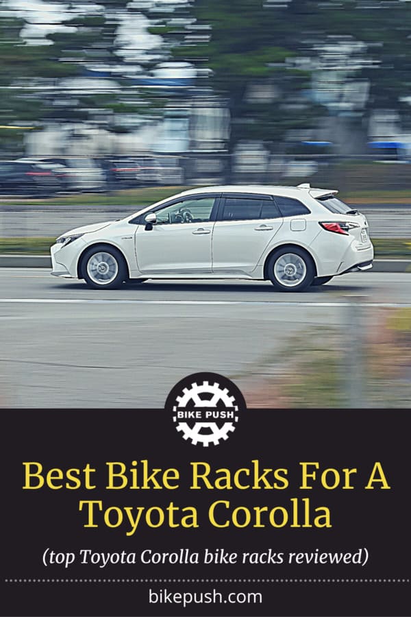 Best Bike Racks for a Toyota Corolla - Pinterest Pin Small Image