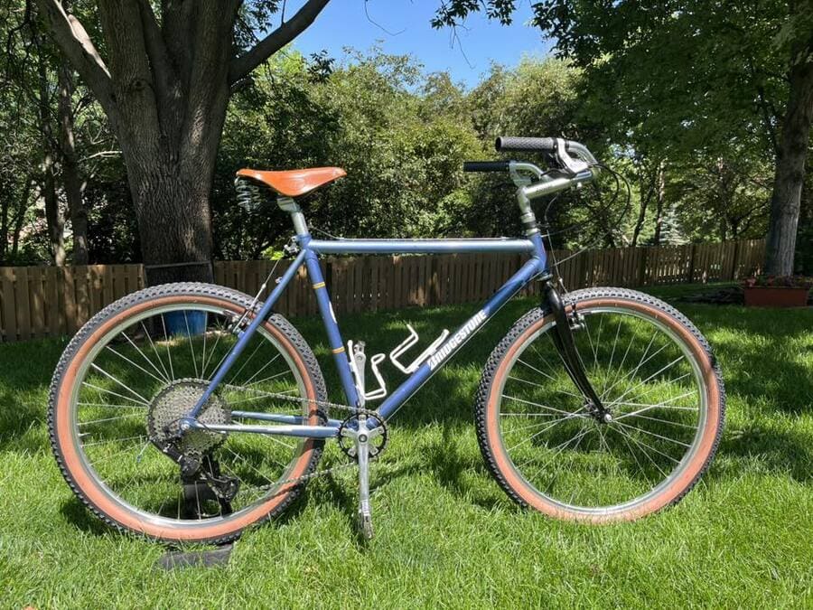 94 Bridgestone MB-2 steel bike