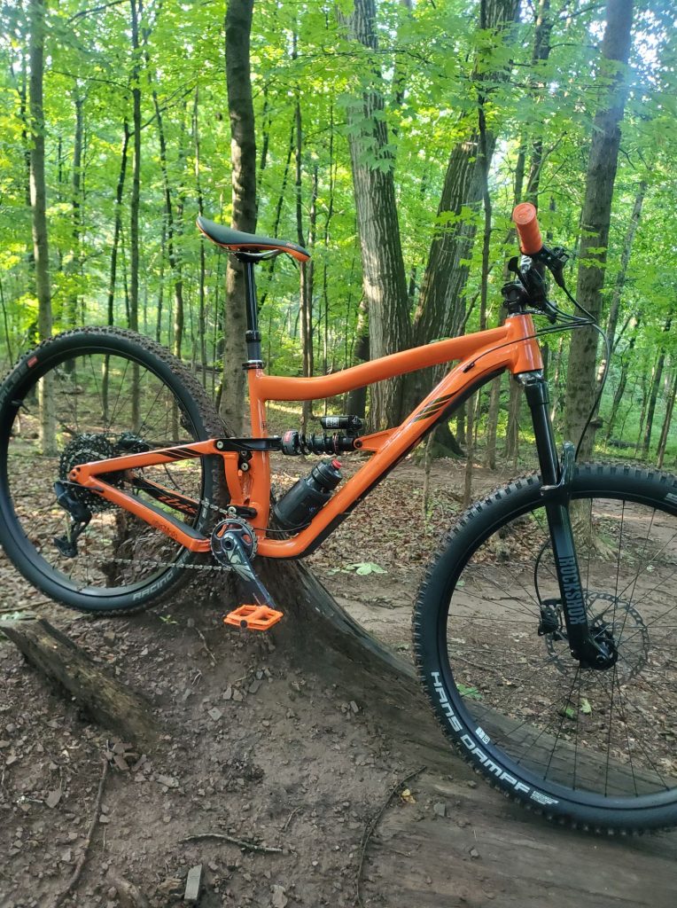 Suspension bikes can be heavy