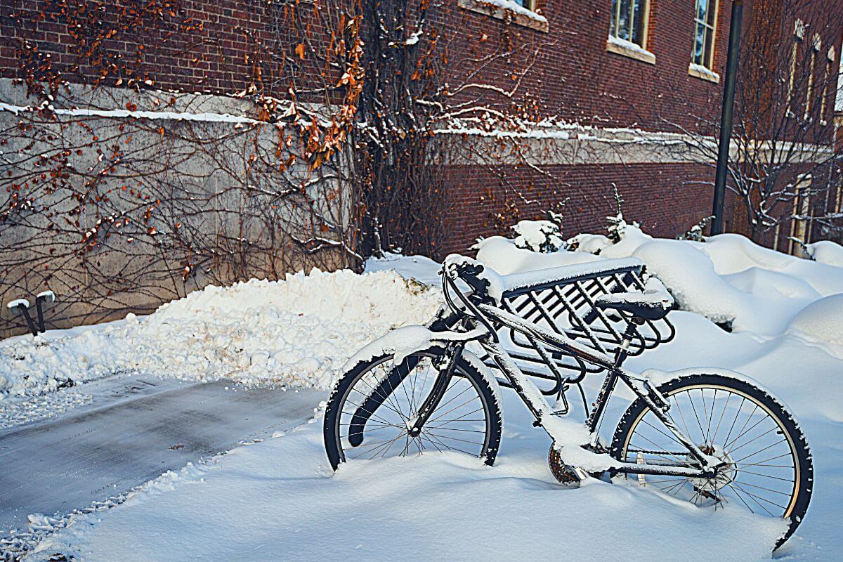 Winter Bike Storage