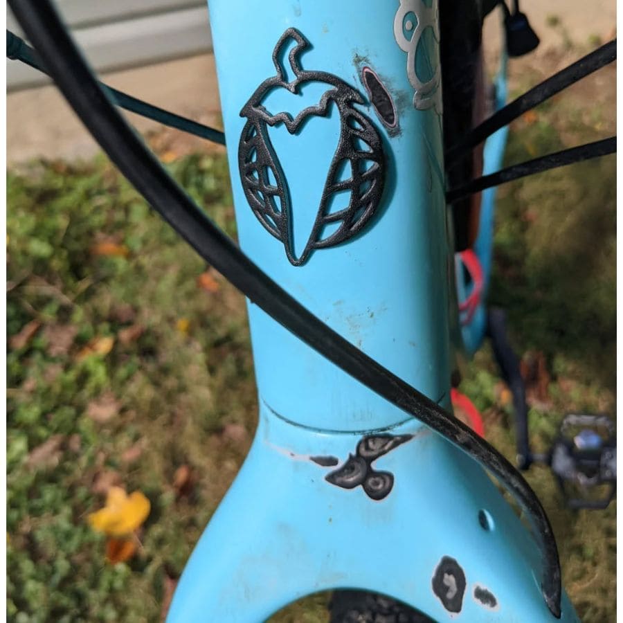 scratches on frame from handlebar bag
