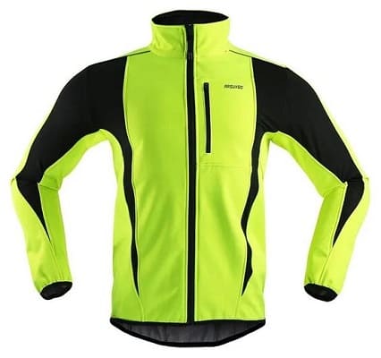 ARSUXEO Winter Warm UP Thermal Softshell Cycling Jacket
