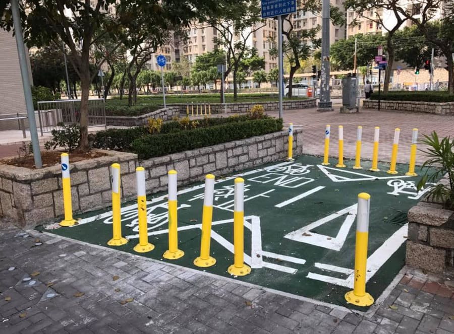 bad Bike Lane Hong Kong