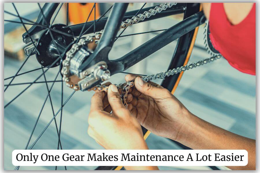 single speed bikes - easy to maintain