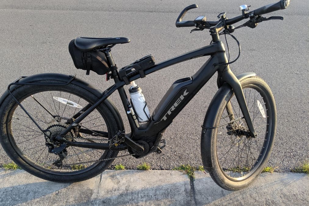 Trek Super Commuter+ series bike black